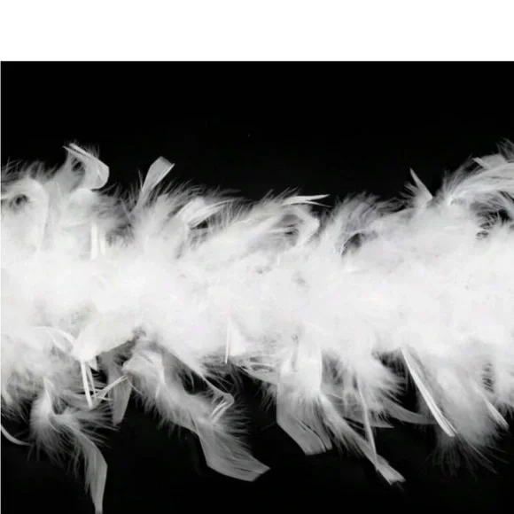 White Bikini Top with Black Star Accents - Picture 7 of 7